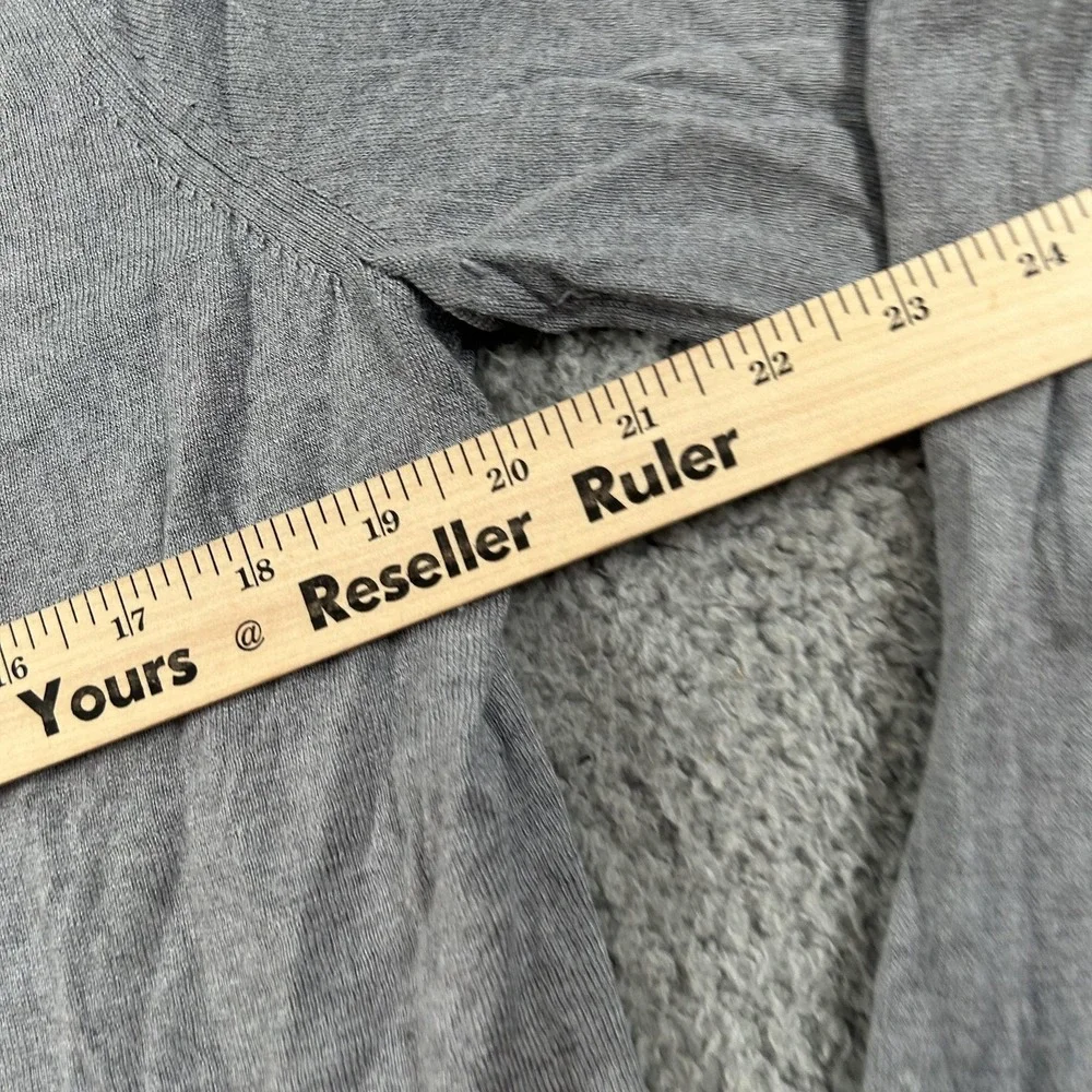 Banana Republic Sweater Mens Large Gray‎ V Neck Silk Cotton Cashmere Lightweight